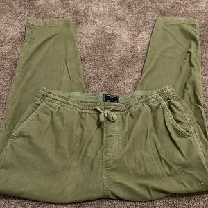 Comfortable casual mens green Todd Snyder Pants